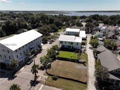 Bird's eye view featuring a water view | Image 1