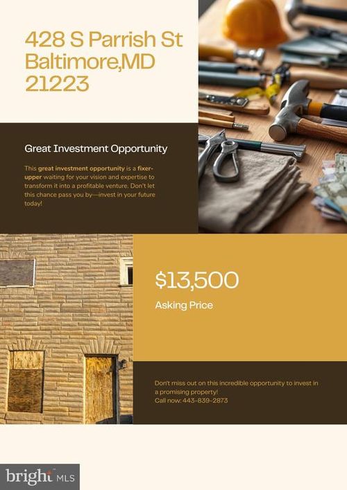 428 S Parrish Street, BALTIMORE, MD, 21223 | Card Image