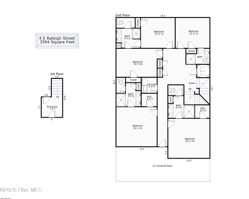 4 Raleigh St E, Wrightsville Beach, NC, 28480-2827 | Card Image