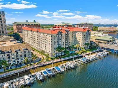 124 - 700 S Harbour Island Boulevard, Condo with 1 bedrooms, 1 bathrooms and null parking in Tampa FL | Image 1