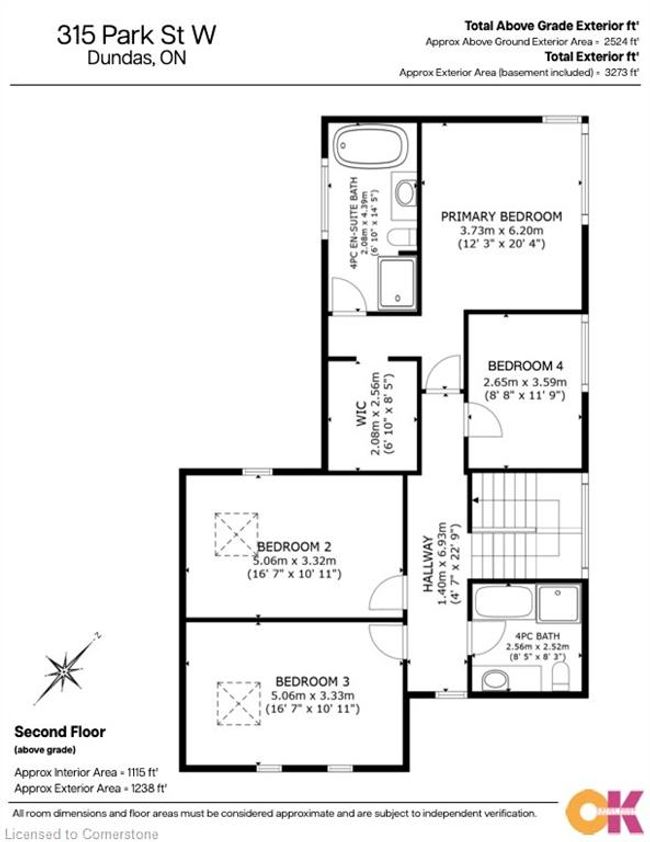 315 Park St W, House other with 5 bedrooms, 3 bathrooms and 2 parking in Dundas ON | Image 38