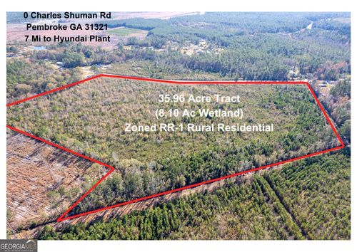 0 Charles Shuman Rd, Pembroke, GA, 31321 | Card Image