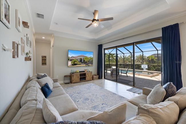 Family Room and slider wall to Lanai | Image 16