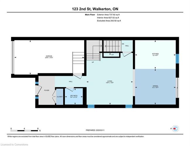 123 2 Nd St, House other with 3 bedrooms, 3 bathrooms and 3 parking in Walkerton ON | Image 39