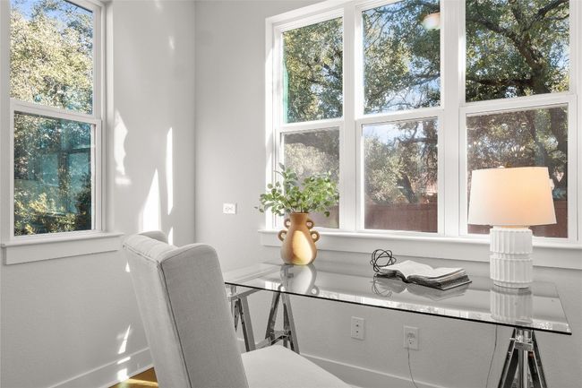 Office area featuring plenty of natural light | Image 16