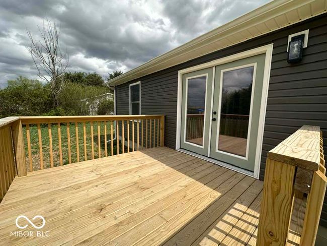 Wooden deck with french doors | Image 9