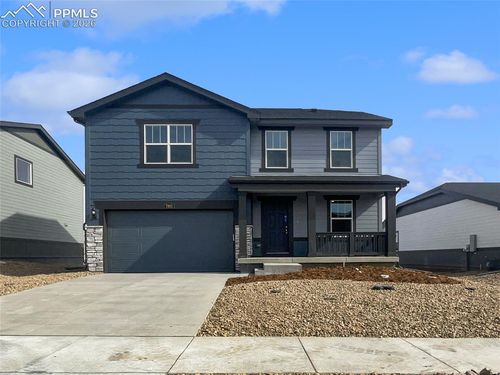 7851 Desert Wrangler Dr, Colorado Springs, CO, 80908-5752 | Card Image