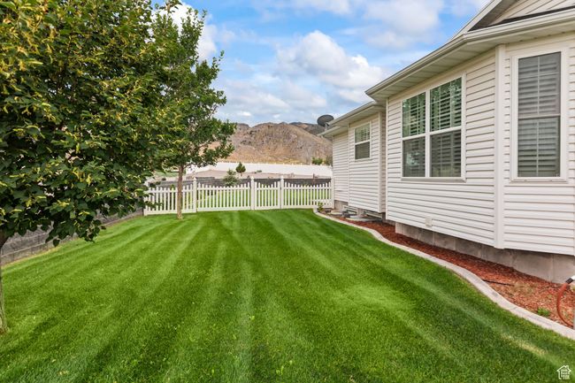 View of yard featuring a mountain view | Image 98