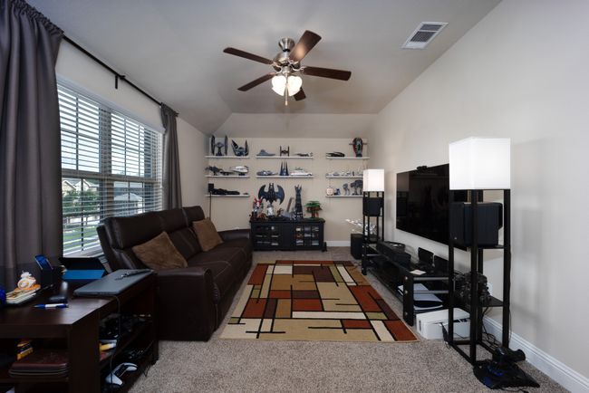 Upstairs Media or secondary bedroom | Image 17