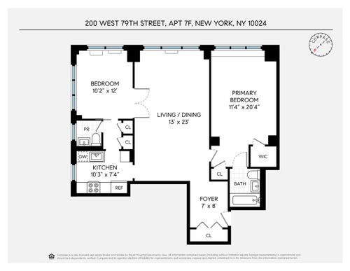 7f-200 W 79th St, New York, NY, 10024-6214 | Card Image