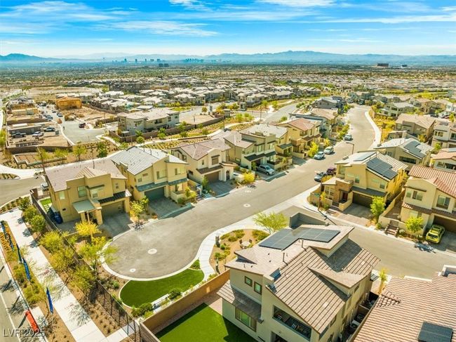Aerial view featuring a residential view and a mountain view | Image 65