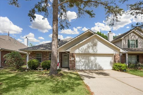16407 Redbud Berry Lane, Cypress, TX, 77433 | Card Image