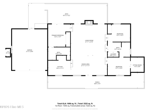 321 Ne 60th St, Oak Island, NC, 28465-4706 | Card Image
