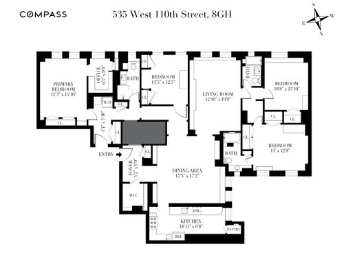 8gh-535 W 110th St, New York, NY, 10025-2086 | Card Image