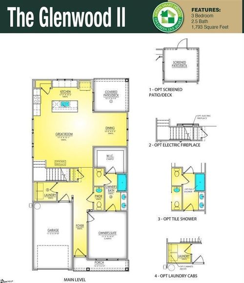 5091 Sunnycreek Dr, Boiling Springs, SC, 29316-6701 | Card Image