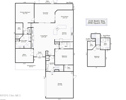2144 Bostic Way, Wilmington, NC, 28409-1202 | Card Image