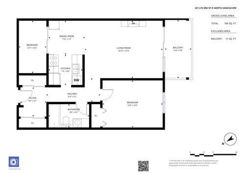107-170 E 3rd. St, North Vancouver, BC, V7L1E6 | Card Image