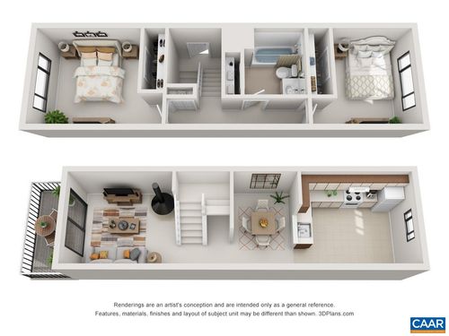1b-644 Woodburn Ct, Charlottesville, VA, 22901 | Card Image