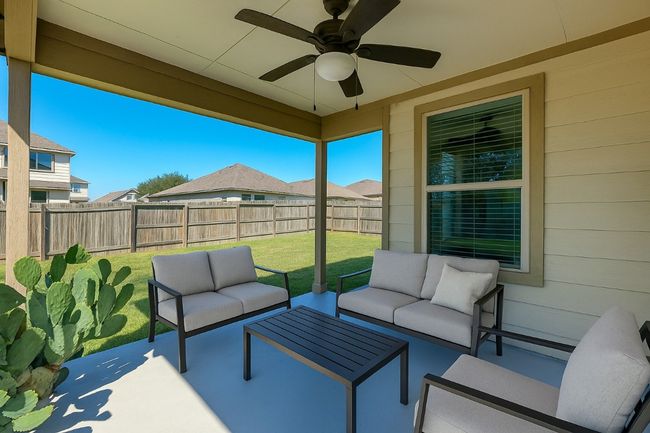 Virtually staged (with AI) covered patio. Imagine your furniture here! | Image 35