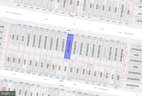 2526 W Gordon St, PHILADELPHIA, PA, 19132-4217 | Card Image