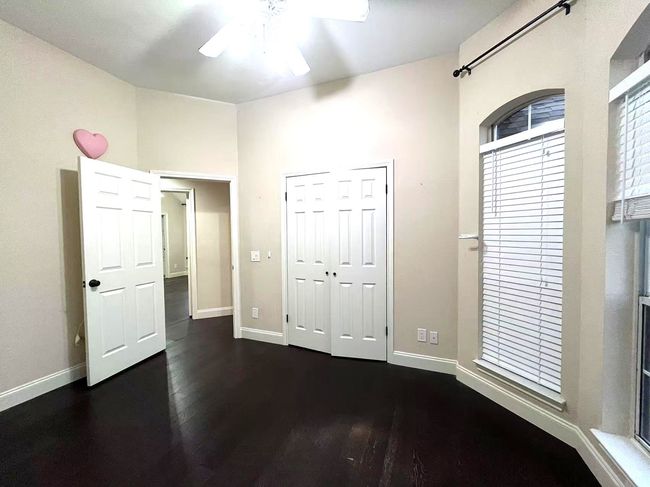 Unfurnished bedroom featuring wood finished floors and ceiling​​‌​​​​‌​​‌‌​‌‌​​​‌‌​​‌‌​‌​​​​​‌ fan | Image 23