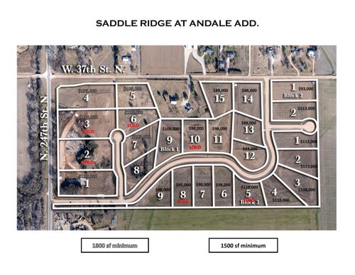 Lot 2 Blk 3 Saddle Ridge At Andale, Andale, KS, 67001 | Card Image