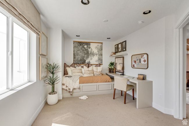 Bedroom featuring carpet floors | Image 14
