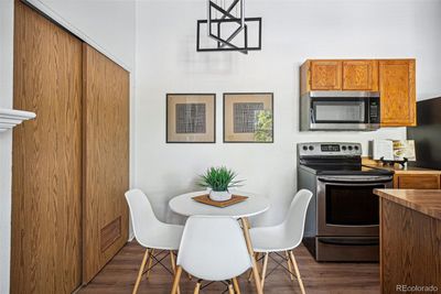 Eat-in kitchen and laundry in-unit. | Image 3