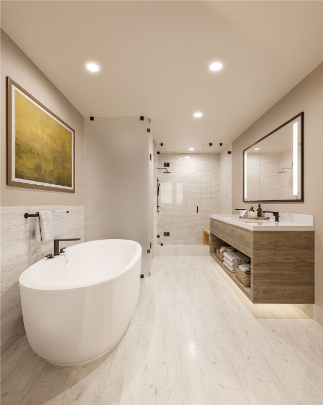 Rendering of a primary bathroom | Image 6