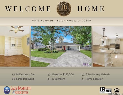 9042 Keaty Dr, Baton Rouge, LA, 70809-1819 | Card Image