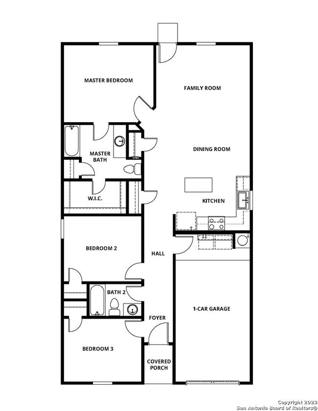 11924 Stroud Dr, House other with 3 bedrooms, 2 bathrooms and null parking in San Antonio TX | Image 4