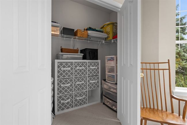 A large 2 door closet has ample room for all of your personal belongings. | Image 30