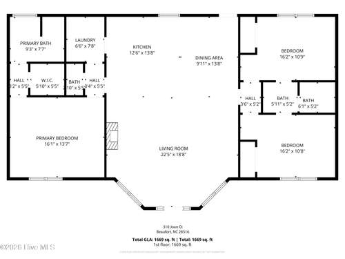 310 Joan Ct, Beaufort, NC, 28516-7231 | Card Image