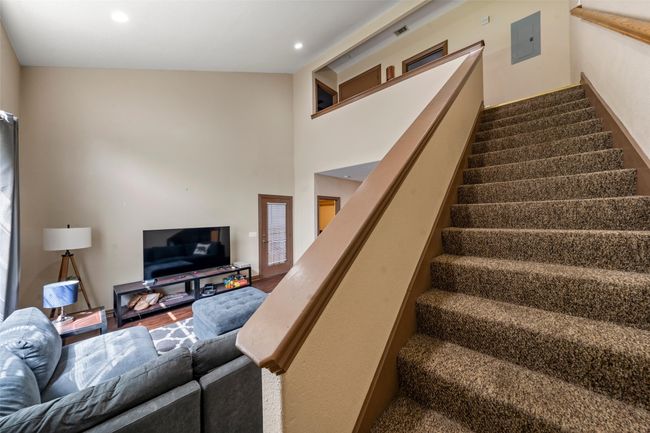 Stairs with electric panel and recessed lighting | Image 13