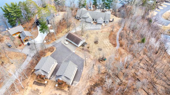 Aerial view showing backside of garages. | Image 62