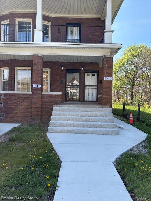 1341 & 1343 Seward Street, Detroit, MI, 48202 | Card Image