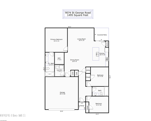 9074 Saint George Rd, Wilmington, NC, 28411 | Card Image