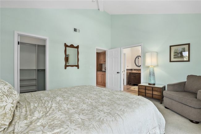 Primary suite with visual on walk in closet and en suite bathroom! | Image 24