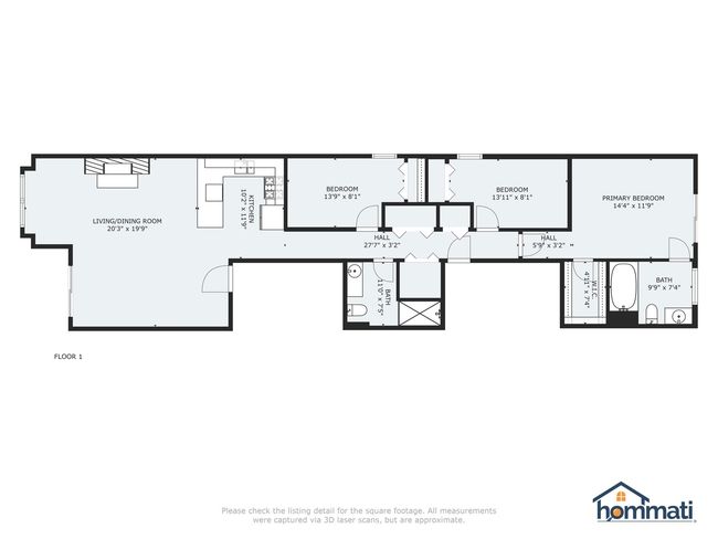 APT-3 - 822 N California Ave, Home with 3 bedrooms, 2 bathrooms and 1 parking in CHICAGO IL | Image 21