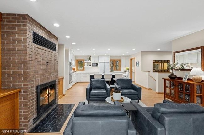 Family room is open to the beautiful kitchen | Image 15