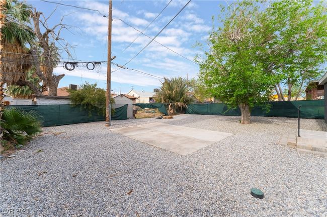 View of yard featuring fence | Image 32