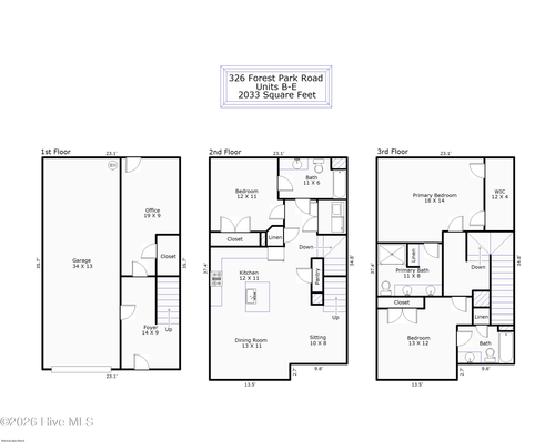 b-326 Forest Park Rd, Wilmington, NC, 28409-5716 | Card Image