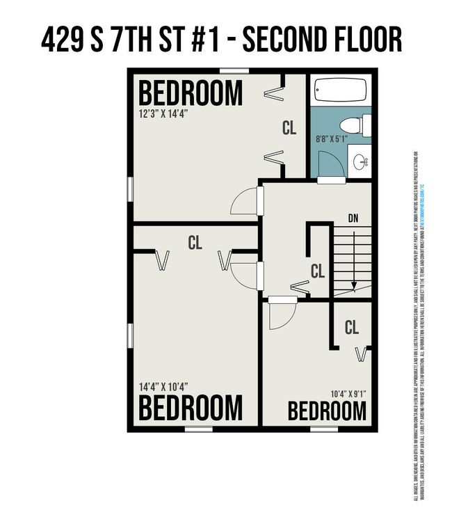 APT-1 - 429 S 7 Th St, Condo with 3 bedrooms, 2 bathrooms and null parking in Ann Arbor MI | Image 24