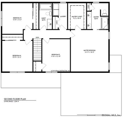 Cascade 2nd floor, optional features shown. | Image 3