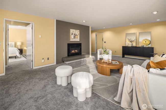 View from the family room towards another bedroom suite. | Image 26