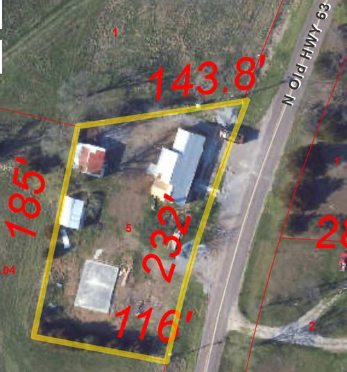 13181 Old Highway 63 N, HALLSVILLE, MO, 65255-9765 | Card Image