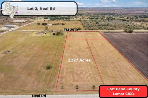 Lot 2 Neal Rd, Beasley, TX, 77417 | Card Image