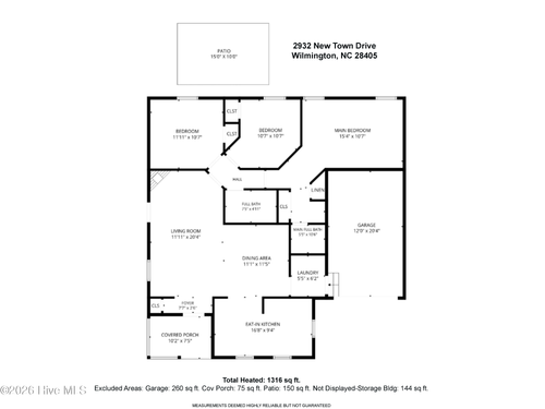 2932 New Town Dr, Wilmington, NC, 28405-8858 | Card Image