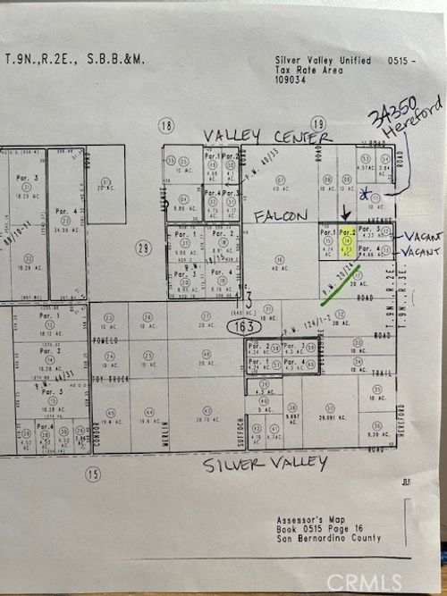 0 Falcon Avenue, Newberry Springs, CA, 92365 | Card Image