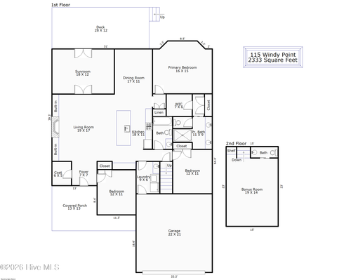 115 Windy Pt, Sneads Ferry, NC, 28460-7570 | Card Image